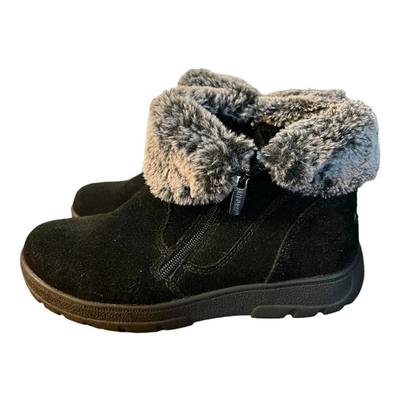Khombu Jessica Side Zip Booties With Faux Fur Trim Woman’s Size 7M - Picture 5 of 13